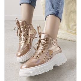 Sneakers invernali Doyon rosa 1