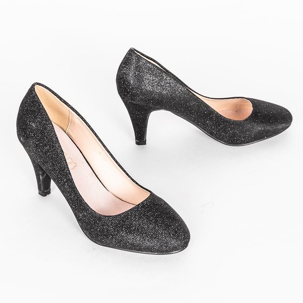 Décolleté nere su tacco a spillo Daisy nero 1