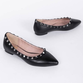 Meredith ballerine nere borchiate nero 1