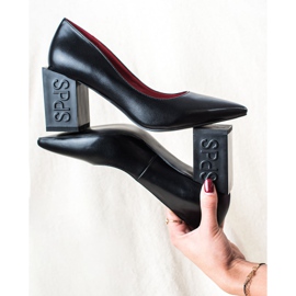 S. BARSKI Décolleté Con Tacco Quadrato S.BARSKI nero 1