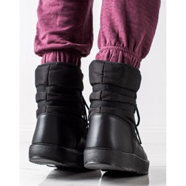 S. BARSKI Comodi scarponi da neve di S.BARSKI nero 1