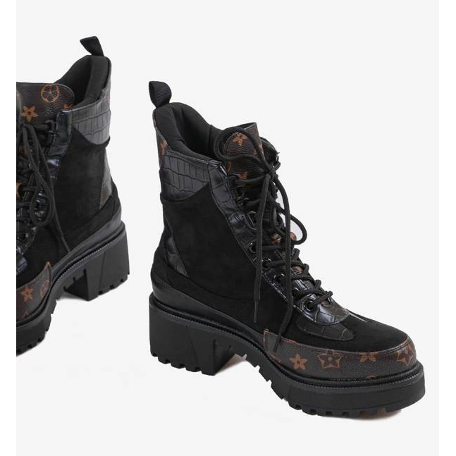 Borse nere con inserti marroni marrone nero 1