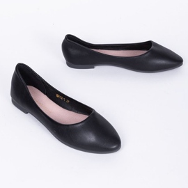 Ballerine nere con naso a mandorla Baleria nero 1
