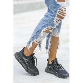 Scarpe da ginnastica nere con decorazioni Lil nero 1