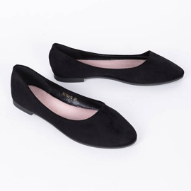Ballerine nere con punta a mandorla Balers nero 1
