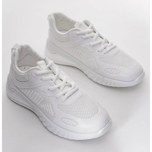 Be fit scarpe sportive bianche da donna bianca 1
