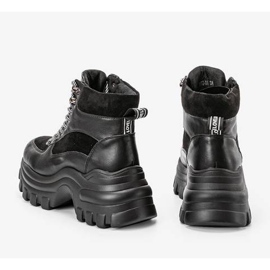 Sneakers nere sulla piattaforma Big City Girl nero 2