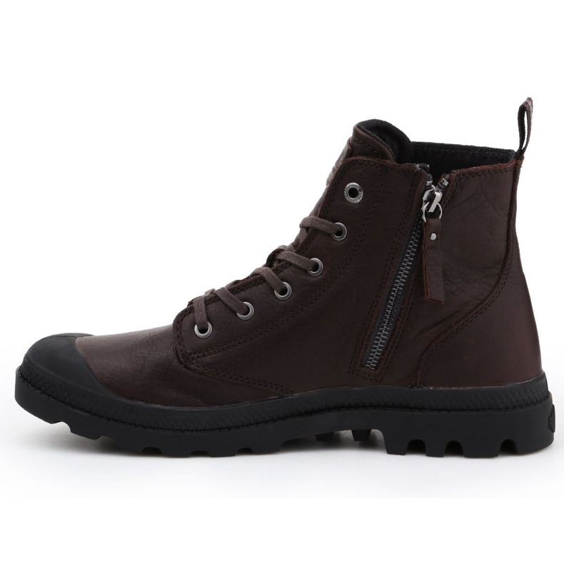 Palladium Pampa Zip Lth M 76888-249-M scarpe marrone 4