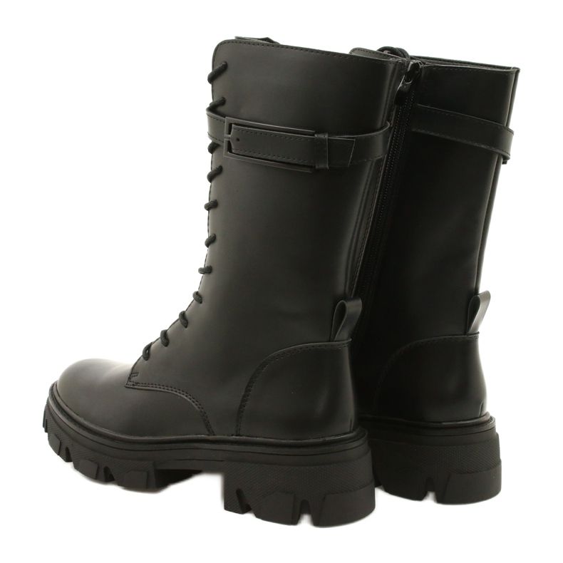 Stivali alti femminili Sergio Leone TR745 Black nero 4