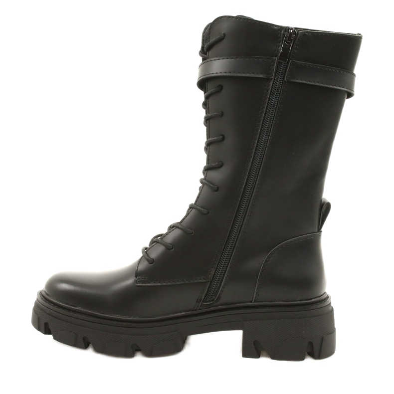 Stivali alti femminili Sergio Leone TR745 Black nero 2