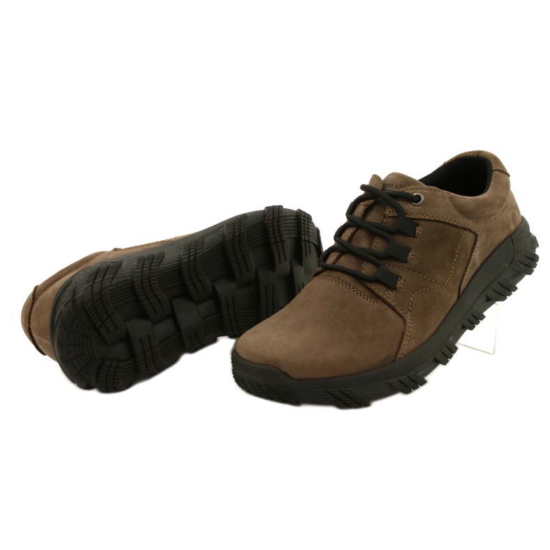 American Club CY18/21 scarpe da uomo comfort marrone 4