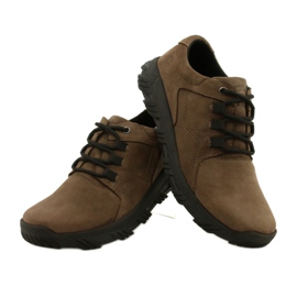 American Club CY18/21 scarpe da uomo comfort marrone 5