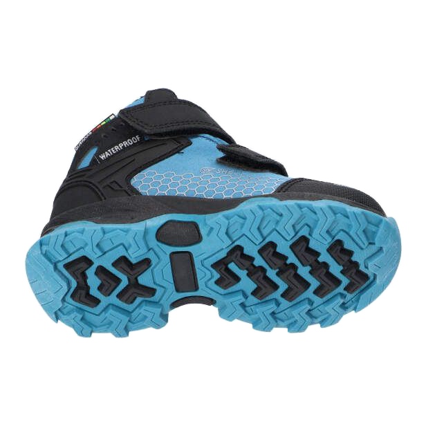 American Club Softshell Sports Boys con una membrana HL33/21 Blue-Black 1