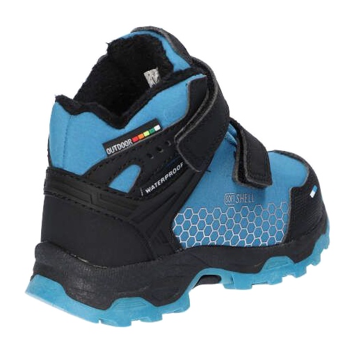 American Club Softshell Sports Boys con una membrana HL33/21 Blue-Black 2