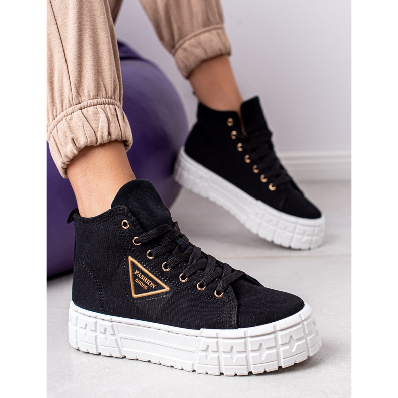 Goodin Scarpe da ginnastica di alta moda nero 1