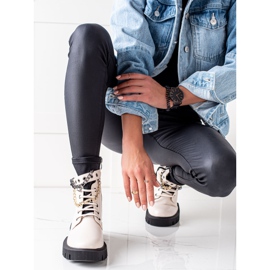 Seastar Lavoratori con catene di moda beige 1