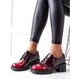 S. BARSKI Scarpe laccate S.BARSKI rosso 2