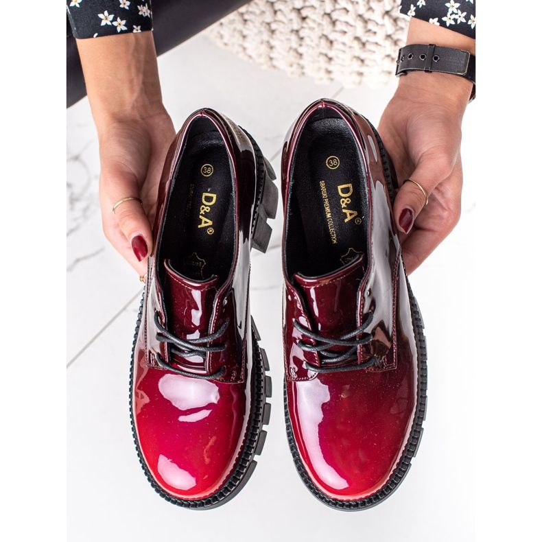 S. BARSKI Scarpe laccate S.BARSKI rosso 1