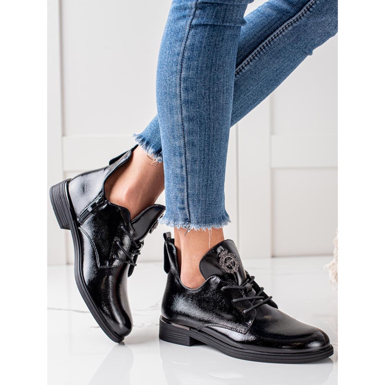 Stivali corti con isolamento Sergio Leone nero 1