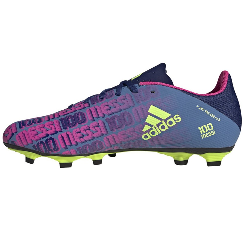 Scarpe da calcio Adidas X Speedflow Messi.4 FxG M FY6923 blu navy multicolore blu navy 1