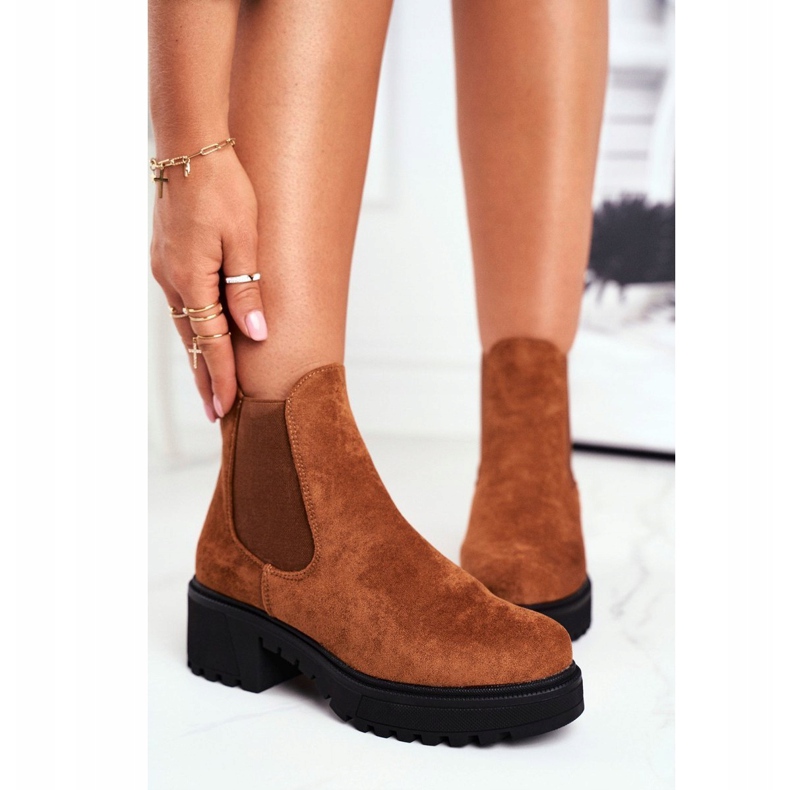 PS1 Stivali Alti Donna Sidamo Camel marrone 4