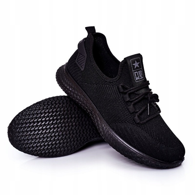 PE1 Scarpe Slip-On Sport da Uomo Nere Ryan nero 3