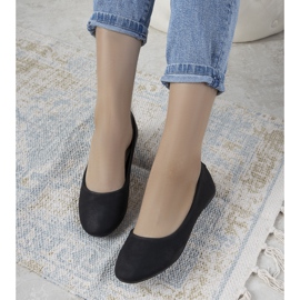 BM Ballerine classiche da donna Black Charpie nero 1