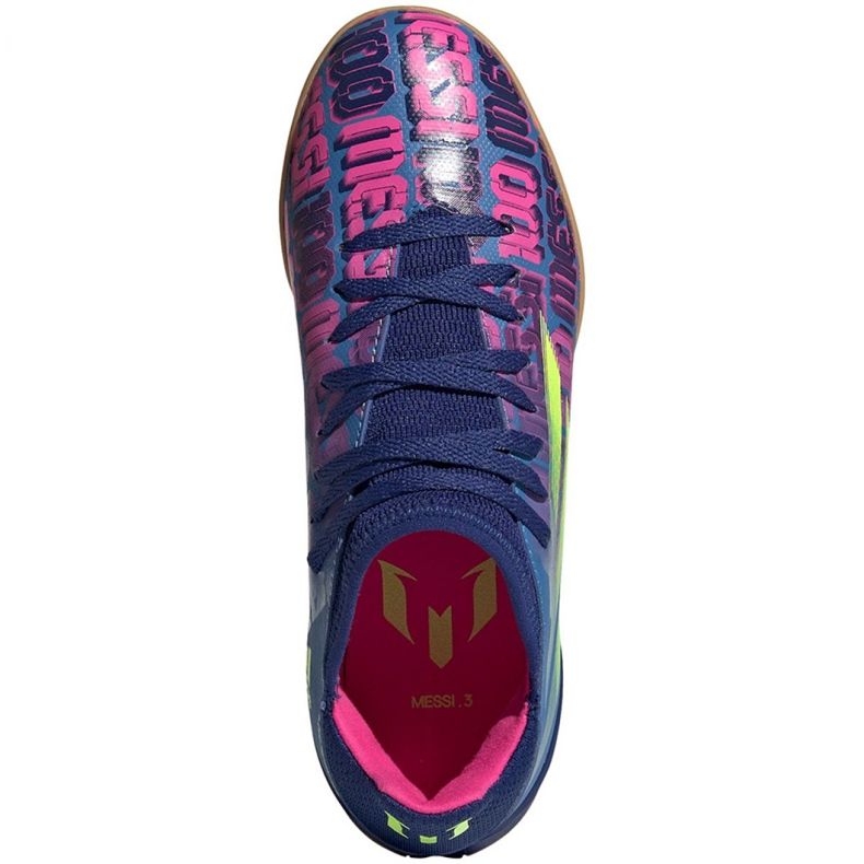 Scarpe da calcio Adidas X Speedflow Messi.3 In Jr FY6901 multicolore blu 1