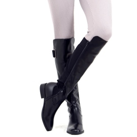 Stivali neri, F5850 Nero 1