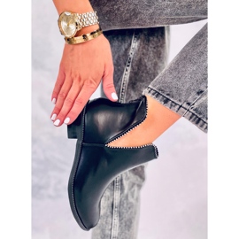 Stivali neri tagliati Y8191 Nero 1