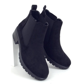 Stivaletti Chelsea neri da donna XJ-61 Black nero 1
