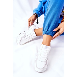 Scarpe Sportive Donna Memory Foam Big Star II274178 Bianco argento 2
