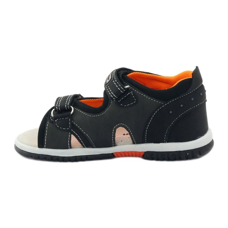 American Club Sandali con tacco americano 86948 grigio arancia 2