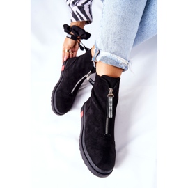 PS1 Stivali da donna sulla piattaforma nera Charlee nero 1
