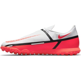 Scarpa da calcio Nike Phantom GT2 Club Tf M DC0821 167 bianco, rosso, multicolor bianco 1