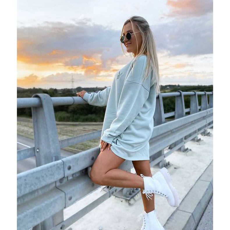 Stivali alti ed eleganti del Graal bianco bianca 1
