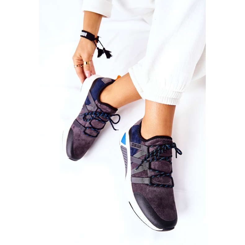 Scarpe Sportive Memory Foam Big Star II274309 Blu Navy multicolore 1