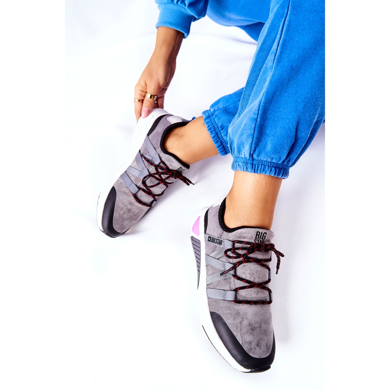 Scarpe Sportive Memory Foam Big Star II274306 Grigio 2