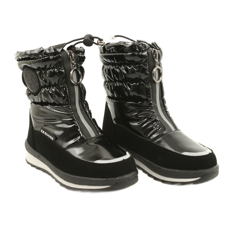 Doposci per bambini Miss Evento 21DZ23-4324 Nero 4