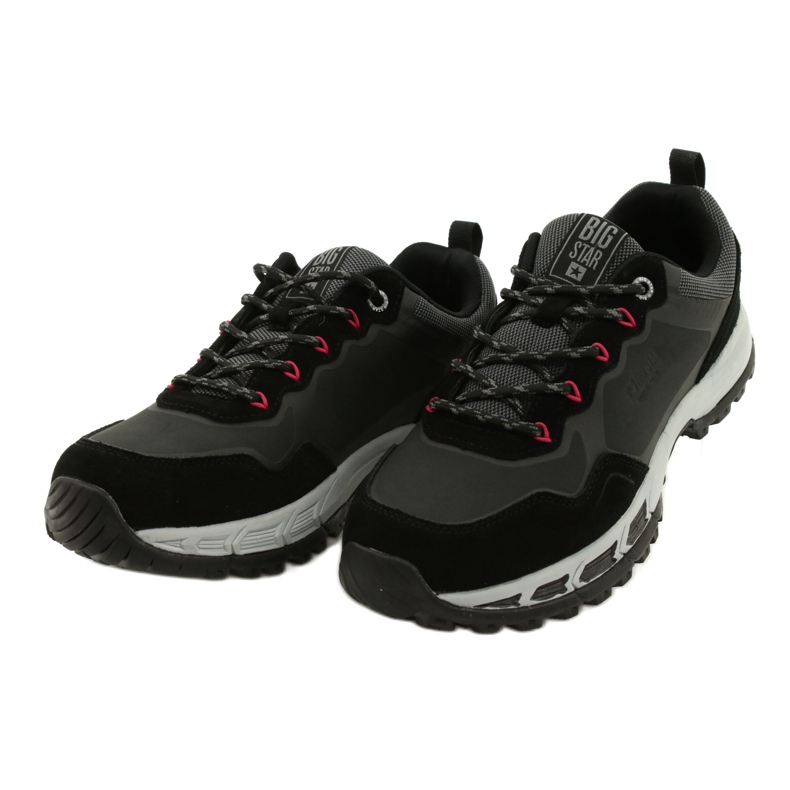 Scarpe sportive da uomo Big Star Grigie e nere II174140 grigio 2