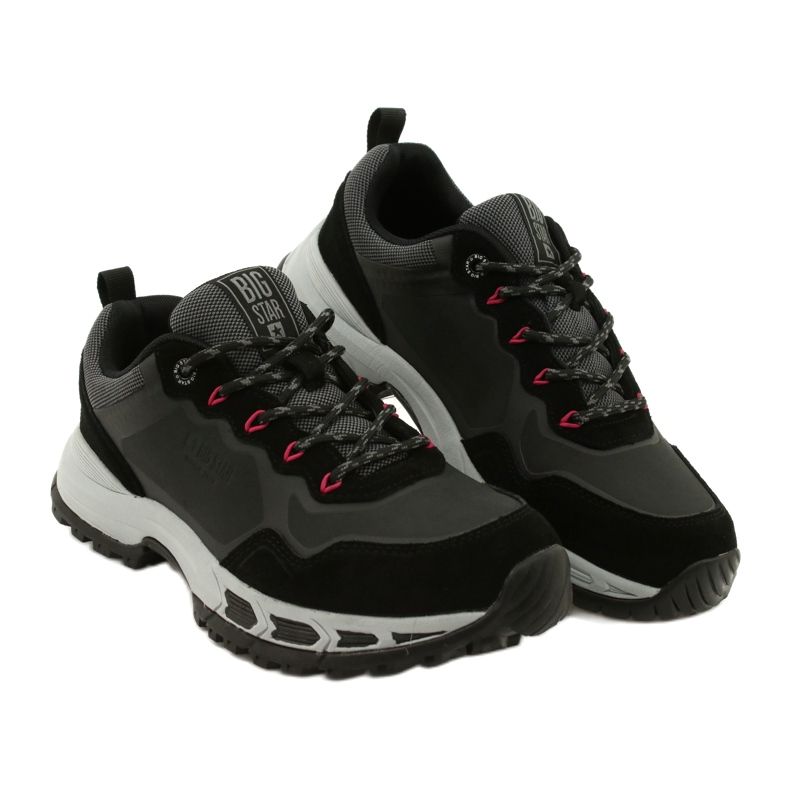 Scarpe sportive da uomo Big Star Grigie e nere II174140 grigio 4