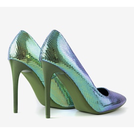 I tacchi blu iridescenti di Audrey 1