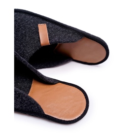 Big Star Pantofole da casa da uomo Panto Fino II167009 Nero-Marrone 1