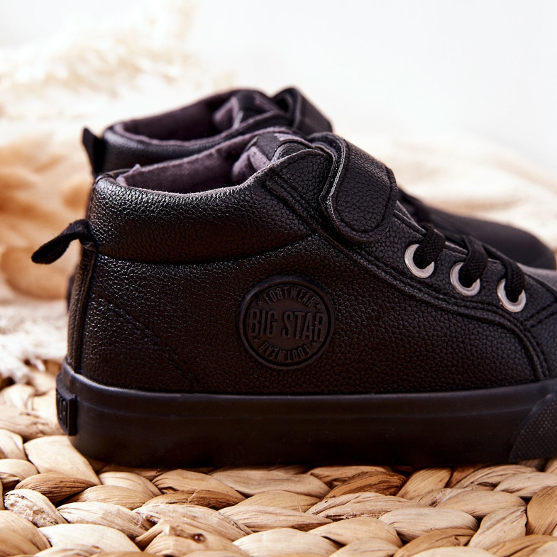 Sneakers Alte Bambini Big Star EE374001 Nere nero 2