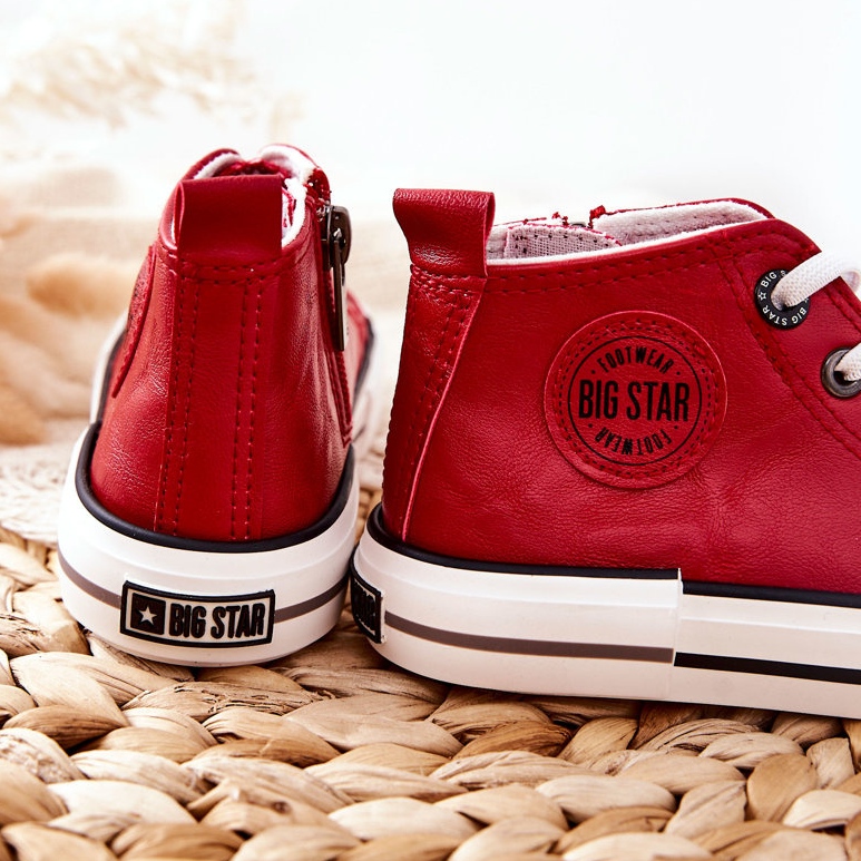 Sneakers Alte Bambini Big Star II374005 Rosse rosso 1