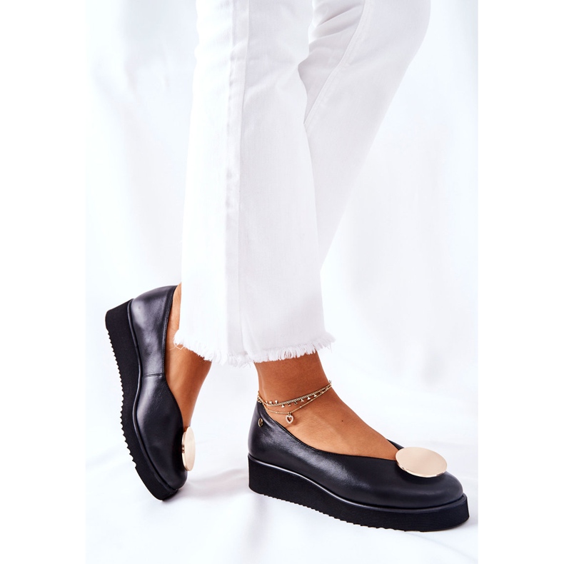 Ballerine Sulla Piattaforma Maciejka Nere 5315B-01 nero 1