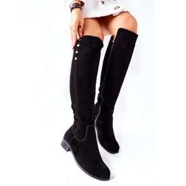 Lewski Shoes Stivali Pelle Scamosciata Lewski 2840 Nero 2