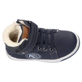 American Club XD21 / 21 Scarpe sportive calde blu scuro con pelliccia blu navy 2