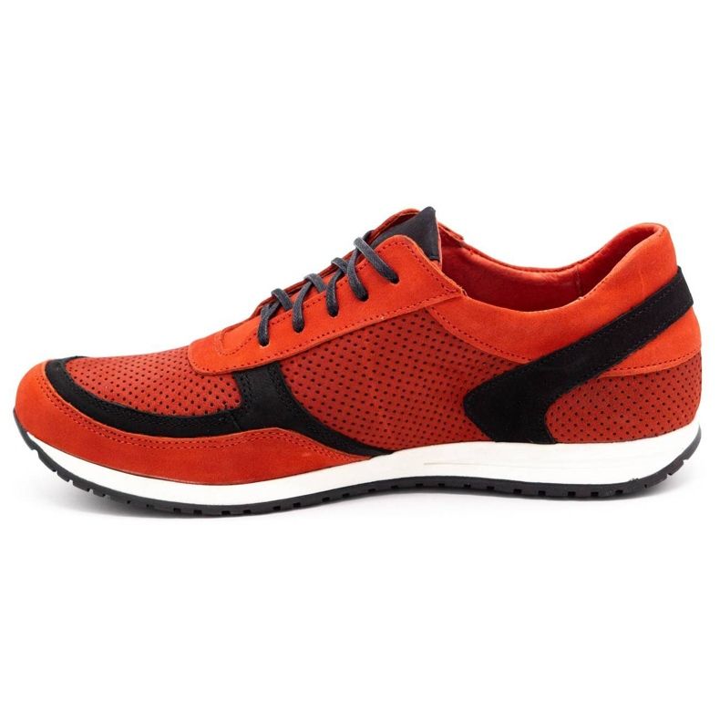 Polbut Scarpe sportive da uomo C47P rosse con nero rosso 1