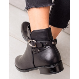 Goodin Stivaletti Neri Con Strass nero 2